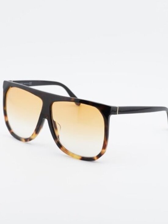 Loewe LW40001F 56E Sunglasses Havana Square Frame, Brown Lenses main image 5